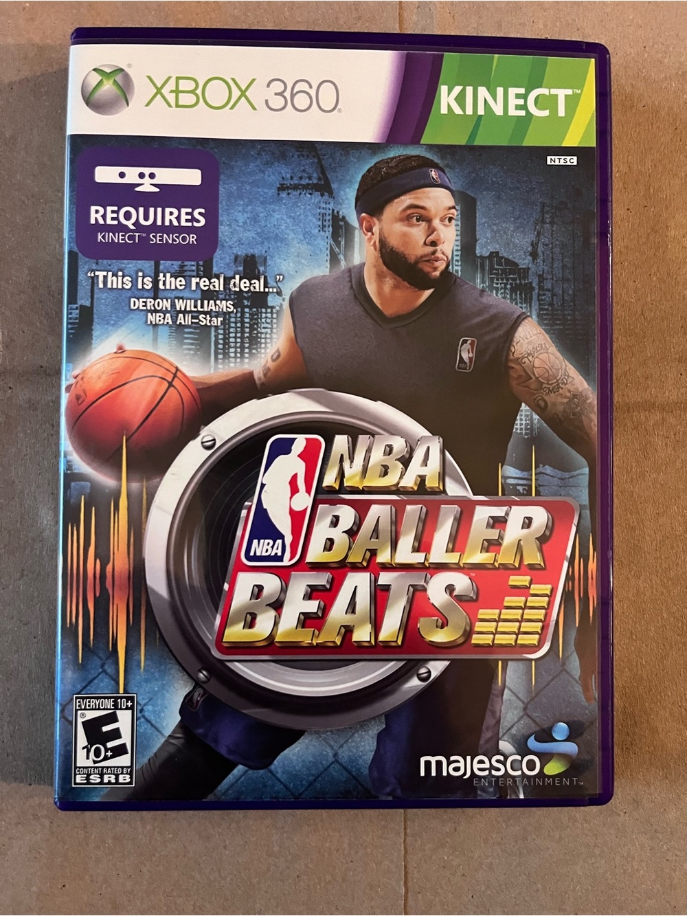 NBA Baller Beats Kinect Game for Xbox 360 - Purple